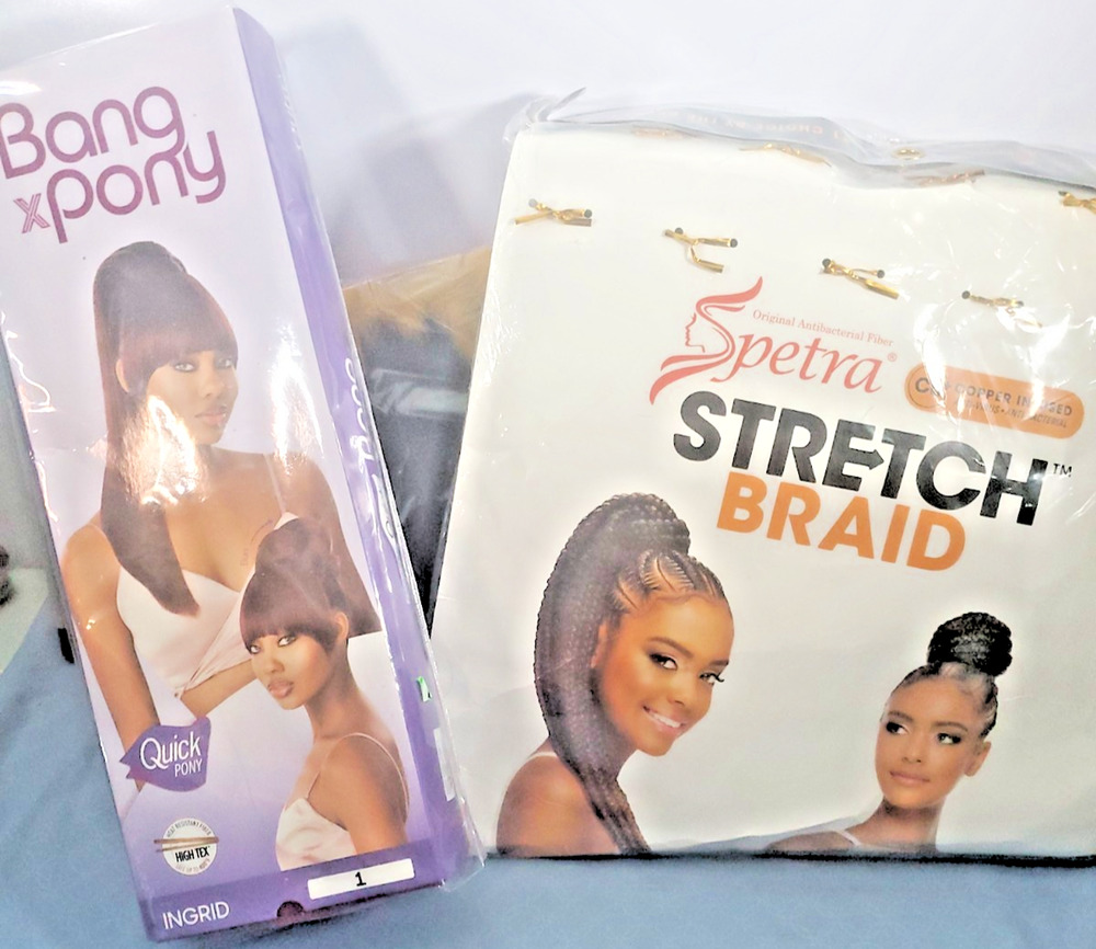 Amore Mio Spetra Stretch Braid Pre-Stretched Braiding Hair Color NEW Lot 2